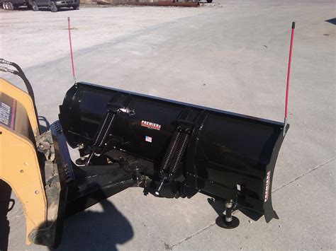 skid steer sidewalk plow|best skid steer snow plow.